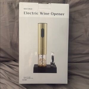 Champagne Gold Electric Wine Opener
